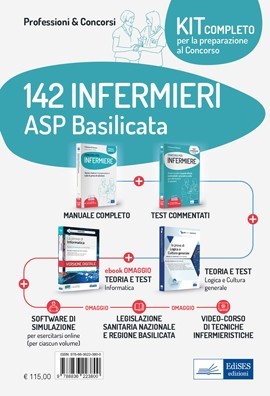 Kit concorso 142 Infermieri ASP Basilicata