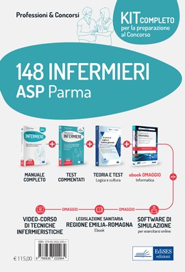 Kit concorso 148 Infermieri ASP Parma