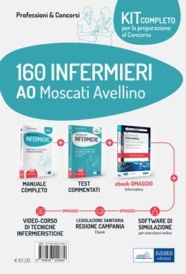 Kit concorso 160 Infermieri AO Moscati Avellino