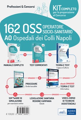 Kit concorso 162 OSS AO Ospedali dei Colli Napoli