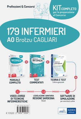 Kit concorso 179 Infermieri AO Brotzu Cagliari