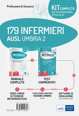 Kit concorso 179 Infermieri AUSL Umbria 2