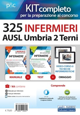 Kit concorso 325 Infermieri AUSL Umbria 2 Terni