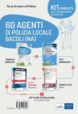 Kit Concorso 60 Agenti di Polizia Municipale Bacoli (Napoli)