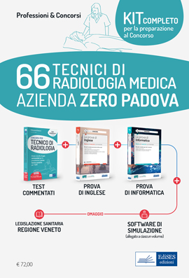 Kit concorso 66 Tecnici di Radiologia Medica Azienda Zero Padova