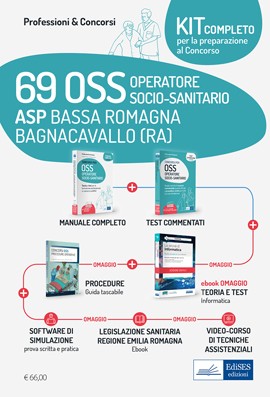 Kit concorso 69 OSS ASP Bassa Romagna Bagnacavallo (RA)