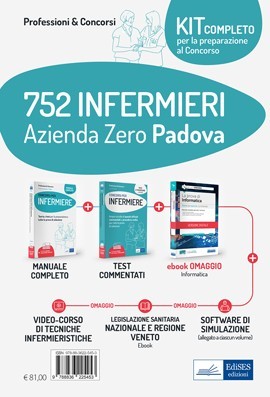 Kit concorso 752 Infermieri Azienda Zero Padova