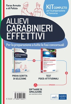 Kit Concorso Allievi Carabinieri Effettivi