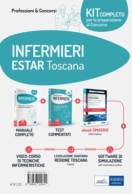 Kit concorso Infermieri ESTAR Toscana