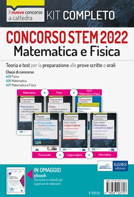 Concorso STEM: Kit completo Matematica e Fisica