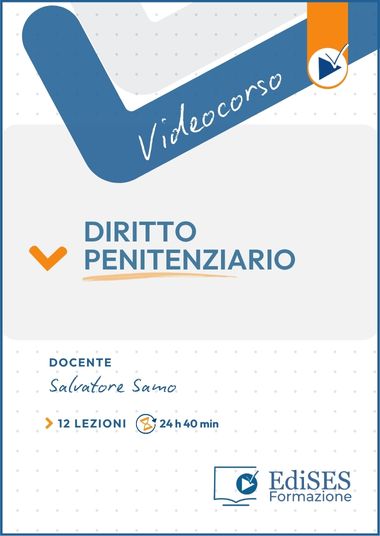 Videocorso online di Diritto Penitenziario