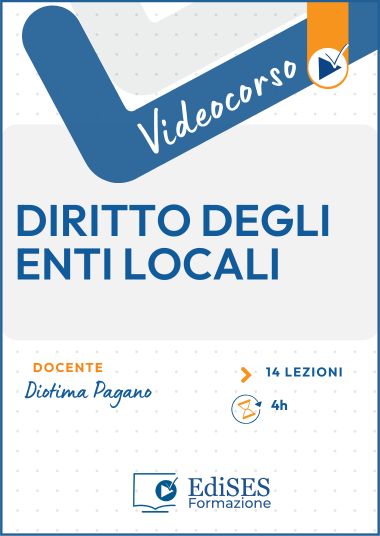 Videocorso online di Diritto degli enti locali 