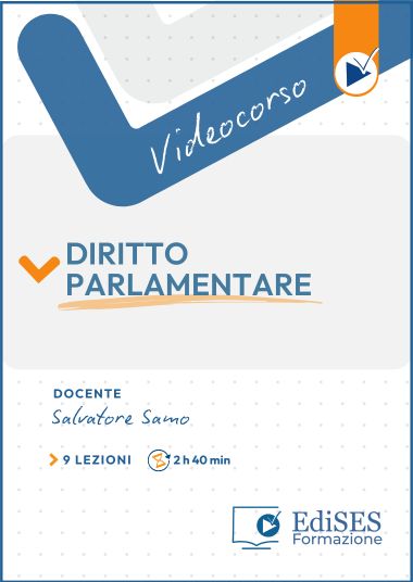 Videocorso online di Diritto parlamentare