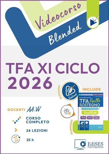 TFA XI Ciclo - Metodo EdiSES certificato