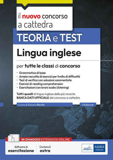 Lingua inglese per tutte le classi di concorso 2023