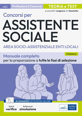 Concorsi per Assistente sociale: manuale di teoria e test