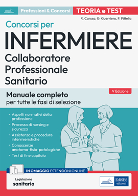 Concorsi per Infermiere: manuale di teoria e test