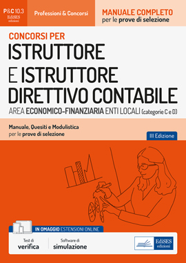 Istruttore e Istruttore direttivo contabile - Area economico-finanziaria enti locali