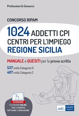 Concorso 1024 addetti Centri per l'Impiego (CPI) Regione Sicilia - 537 categoria D e 487 categoria C