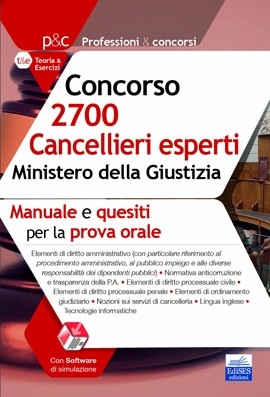 Concorso 2700 Cancellieri esperti Ministero della Giustizia