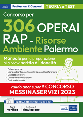 Concorsi 306 Operai RAP Palermo - 94 Operai Messinaservizi