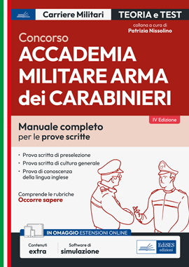 Concorso Accademia Carabinieri - Teoria e test per le prove scritte