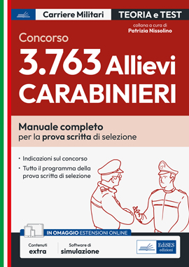 Manuale concorso 3.763 Allievi Carabinieri