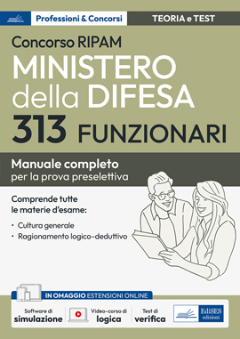 Concorso Ripam 313 Funzionari Ministero Difesa