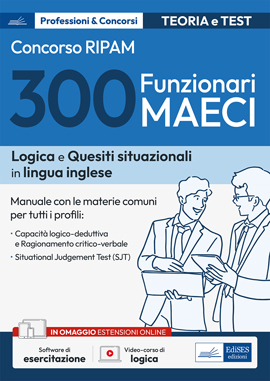 Concorso RIPAM 300 Funzionari MAECI: manuale di teoria e test