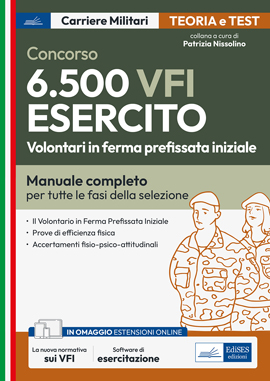 Concorso 6.500 VFI Esercito - Volontari in ferma prefissata iniziale
