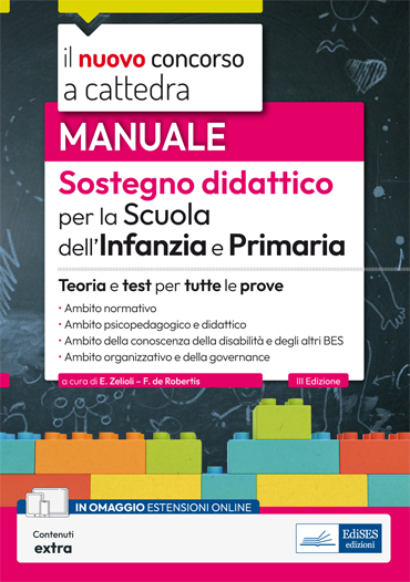 Sostegno didattico per la Scuola dell'Infanzia e Primaria - Concorso a cattedra 2023-2024