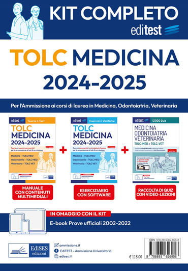 Test Medicina 2024: Kit completo